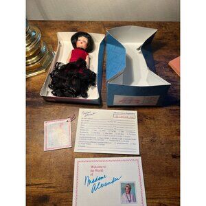Madame Alexander Wendy Does The Tango Argentina Doll 8” Box Tag Papers